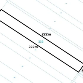 Działka, 4 979 m², Łuków