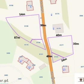 Działka, 1 307 m², Ryżki