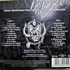 CD Nowe- Sprzedam Wspaniały Koncert Heavy Metalowego Zespołu Motorhead 2xCD