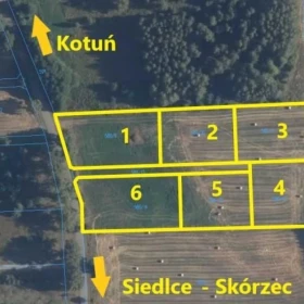 Działka, 1 533 m², Chlewiska