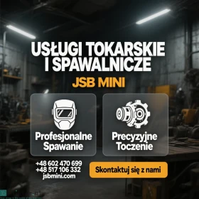 USŁUGI TOKARSKIE I SPAWALNICZE