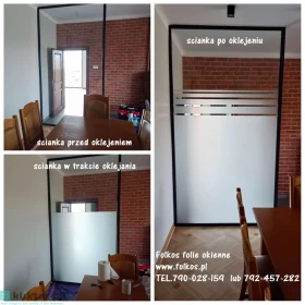 Folie okienne Warszawa Gocław - folie z usługą oklejania szyb, wymiana starej folii na nową -Folkos folie Warszawa - Oklejanie 
