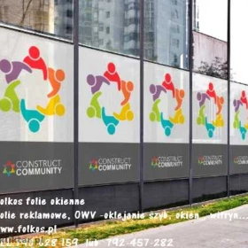 Folie okienne Warszawa Gocław - folie z usługą oklejania szyb, wymiana starej folii na nową -Folkos folie Warszawa - Oklejanie 