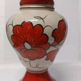 Sprzedam Okazały Wazon Ręcznie Malowany Lata 70-te