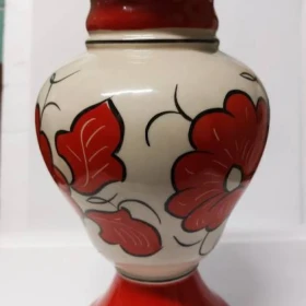 Sprzedam Okazały Wazon Ręcznie Malowany Lata 70-te