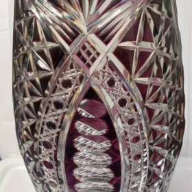 Unikat Sprzedam Jubileuszowy Limitowany Wazon Kryształowy- lata 80-
