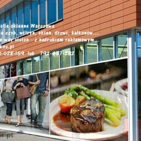 Wyklejanie szyb Warszawa- Oklejanie witryn, okien, przeszkleń- wymiana starej zniszczonej folii na nową Warszawa- demontaż starej folii Warszawa