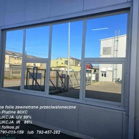 Wyklejanie szyb Warszawa- Oklejanie witryn, okien, przeszkleń- wymiana starej zniszczonej folii na nową Warszawa- demontaż starej folii Warszawa