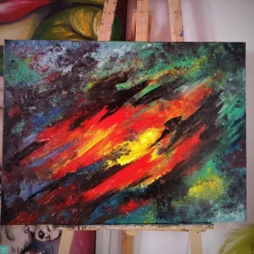 Kompozycja Abstrakcyjna – Sprzedam 