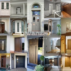 Producent drzwi drewnianych - drzwi wewnętrzne DĘBOWE, rewersyjne, zabudowy ścian i drzwi zewnętrzne DĘBOWE, wejściowe na wymiar_ Davanzali