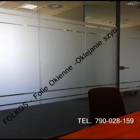 Folia gradientowa MGŁA - folie okienne Warszawa -Folkos folie GRADIENTOWE -oklejanie szyb, sprzedaż folii 