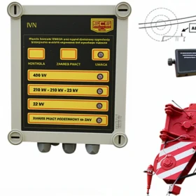 SYGNALIZATOR / CZUJNIK WYSOKIEGO NAPIĘCIA – ŻURAW / DŹWIG