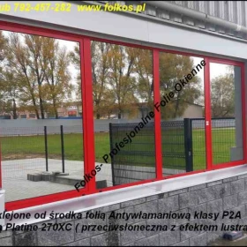 Folie Warszawa - Folie okienne Folkos- Usługa oklejania szyb folią -Folie do biur, sklepów, szkół, siłowni, magazynów, zakładów produkcii, przedszkoli