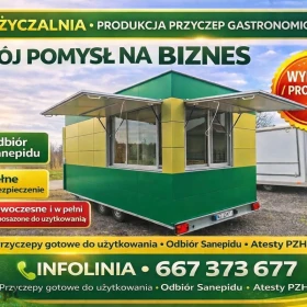 Wypożyczalnia - produkcja przyczep gastronomicznych