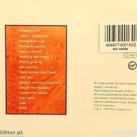 CD Nowa-Wspaniały Album CD Peter Gabriel Ex Genesis Shaking The Tree
