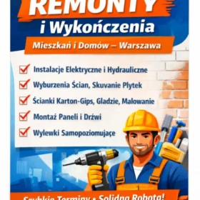 Usługi sprzątające i remontowe 