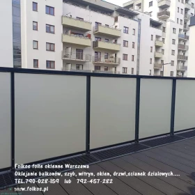 Okleiny na balkon Pruszków - Folie na balkony -Usługa oklejania balkonów Pruszków- Prusa, Komorowska, Plantowa, Ceramiczna, Działkowa, Brzozowa...