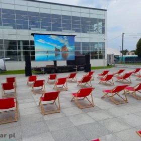 Wynajem leżaków kino plenerowe, festiwale, pikniki