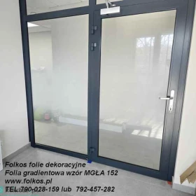 Oklejamy szklane drzwi Warszawa- folie na szklane drzwi w biurze-Oklejamy biura Warszawa- oklejamy szkoły, szpitale, magazyny, sklepy....