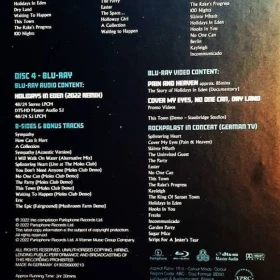 Nowy Unikatowy 4 Płytowy Album 3 CD-1 Blu Ray Koncert MARYLLION  Wersja de LUX