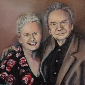 Portret olejny na płótnie na zamówienie