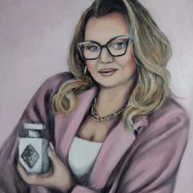 Portret olejny na płótnie na zamówienie
