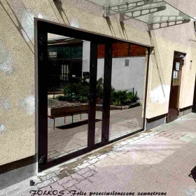 Silver 20 Xtra SR - folia przeciwsłoneczna zewnętrzna na okna Warszawa przyciemnianie szyb  redukcja IR 86%, redukcja UV 99%-Folkos folie TEL790028159