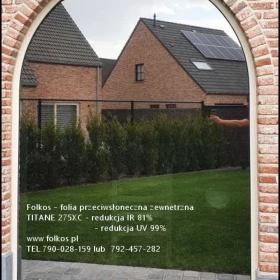 Folia Tytan 275XC- folia Tytan 07Xtra, folia Tytan 20 Xtra, Beutral 260 XC- przyciemnianie szyb Warszawa - Folie z filtrem UV i IR przyciemnianie