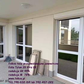 Folia Tytan 275XC- folia Tytan 07Xtra, folia Tytan 20 Xtra, Beutral 260 XC- przyciemnianie szyb Warszawa - Folie z filtrem UV i IR przyciemnianie