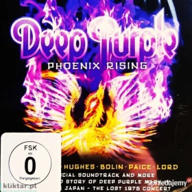 Polecam Wspaniały Nowy Zestaw CD+ DVD Kultowego Zespołu DEEP PURPLE - Phoenix Rising