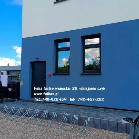 Folie weneckie Warszawa - Folia lustro weneckie do oklejania szyb-Widzisz nie będąc widzianym-Folkos folie weneckie Warszawa -T07, T275,T20, Lustro285