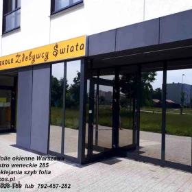 Folie weneckie Warszawa - Folia lustro weneckie do oklejania szyb-Widzisz nie będąc widzianym-Folkos folie weneckie Warszawa -T07, T275,T20, Lustro285