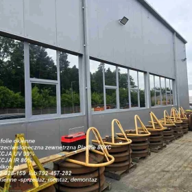 Folia przeciwsłoneczna zewnetrzna Tytan 275XC - Przyciemnianie szyb Warszawa - Folie przeciwsłoneczne zewnetrzne Folkos TEL.531-005-526