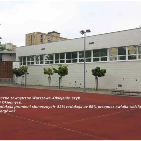 Folia przeciwsłoneczna zewnetrzna Tytan 275XC - Przyciemnianie szyb Warszawa - Folie przeciwsłoneczne zewnetrzne Folkos TEL.531-005-526