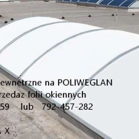 Folia przeciwsłoneczna zewnetrzna Tytan 275XC - Przyciemnianie szyb Warszawa - Folie przeciwsłoneczne zewnetrzne Folkos TEL.531-005-526