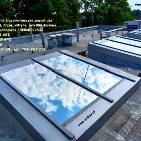 Folia przeciwsłoneczna zewnetrzna Chrome 285XC - Folie z usługą oklejania szyb Warszawa i okolice - Folie z filtrem UV i IR- Folkos folie przeciwsłone