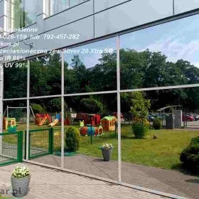 Folia przeciwsłoneczna zewnetrzna Chrome 285XC - Folie z usługą oklejania szyb Warszawa i okolice - Folie z filtrem UV i IR- Folkos folie przeciwsłone