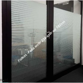 Folkos folie dekoracyjne Warszawa - folie paski do oklejania szyb- folie paski na ścianki do biura- folie paski na drzwi -Oklejamy Warszawa