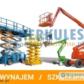 Wynajem podnośnika zwyżki podestów ruchomych