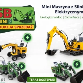 Elektryczna E Ładowarka E Koparka NOWE 2026 | Prosto od Producenta JSB MINI