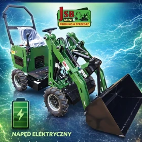Elektryczna E Ładowarka E Koparka NOWE 2026 | Prosto od Producenta JSB MINI