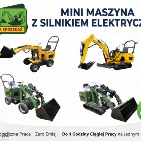 Elektryczna E Ładowarka E Koparka NOWE 2026 | Prosto od Producenta JSB MINI