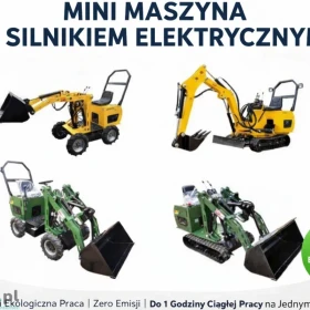 Elektryczna E Ładowarka E Koparka NOWE 2026 | Prosto od Producenta JSB MINI
