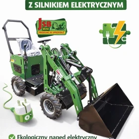 Elektryczna E Ładowarka E Koparka NOWE 2026 | Prosto od Producenta JSB MINI