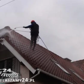Mycie i malowanie dachu