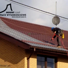 Mycie i malowanie dachu