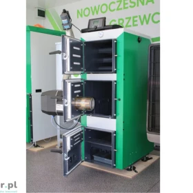 DrewKo Hybrid 18 kW – jeden kocioł na pellet i drzewo