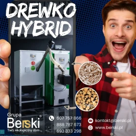 DrewKo Hybrid 12kW – kocioł na drewno i pellet