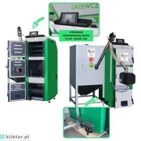 DrewKo Hybrid 12kW – kocioł na drewno i pellet