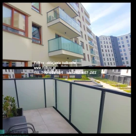 Folie prywatyzujące na balkony Jutrzenki, Ryżowa, Prystora, Aleja Krakowska, Grójecka, Regulska, Posag 7 Panien, Kleszczowa-Oklejamy balkony Warszawa
